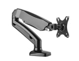 PriMount - Counterbalance Monitor Mount Adjustable Gas Spring Arm for Single VESA Computer Screen 13 - 27 inch weighing up to 14.4 lbs (DX 80)